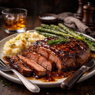 Bourbon Sirloin Steak