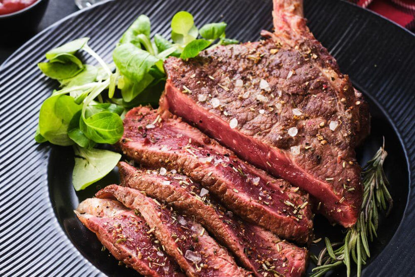 Black Brand Steaks Frenched Cowboy Ribeye