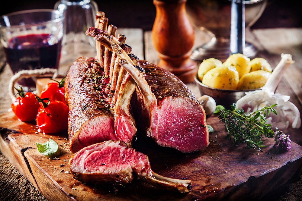 Veal Rack Chops Lamb & Veal