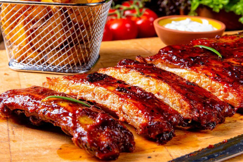 Fully Cooked Luscious Baby Back Pork Ribs